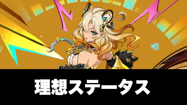 シロネンの理想ステータス