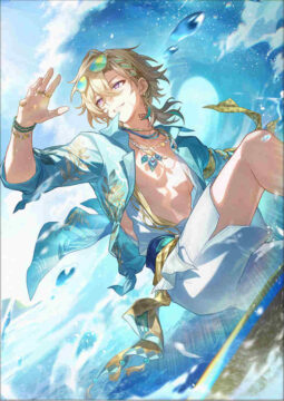 波しぶきが躍る夏へ